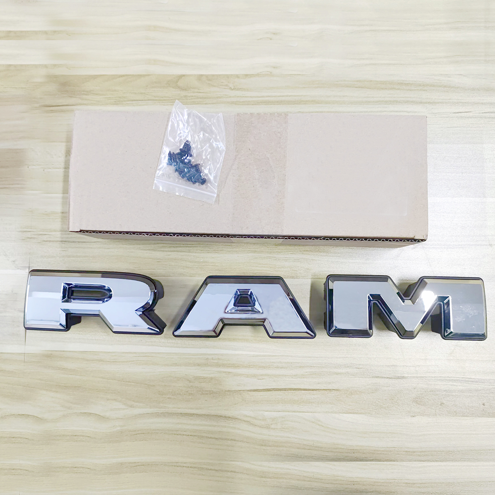 Letters for 2013-2018 Dodge RAM 2500 3500 Chrome Grill