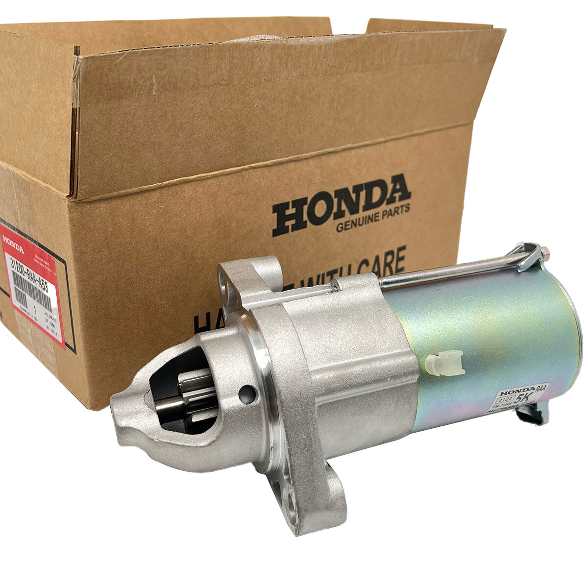 31200-RAA-A53 Starter for Honda Accord 2003-2005 Element Acura TSX 1.6KW 12V CW 9T L4 2.4L