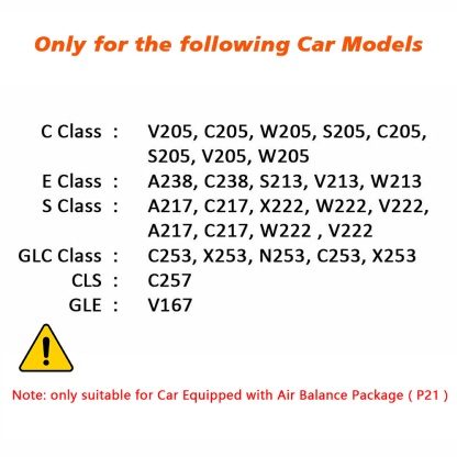 Freeside Mood Interior Perfume for Mercedes-Benz Air Balance Fragrance C E GLE GLC S Class A2228990600