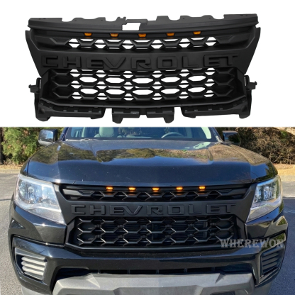 Grille For Chevrolet Chevy Colorado 2021 2022 Front Grill Mesh With Letters