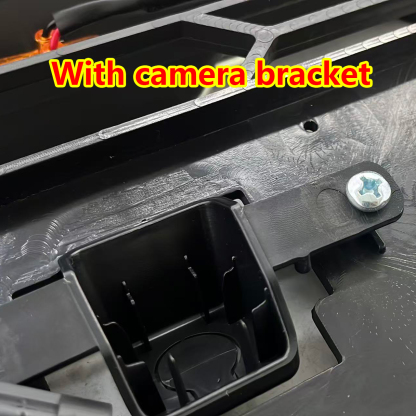 For 2021-2023 Ford Bronco Grill Raptor Style Front Bumper Grille With LED Lights Matte Black