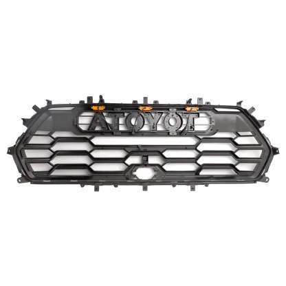 Toyota Sequoia Grill TRD 2022 2023 Front Grille With LED Lights Black