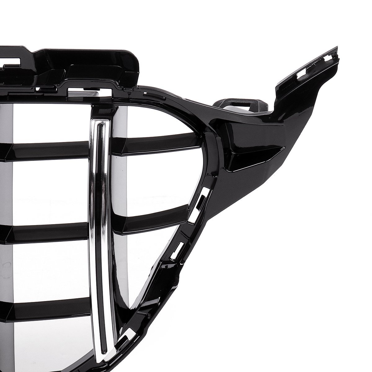 For Mercedes Benz W205 C-Class 2015-2018 Grill GT R Style Front Grille with Star 