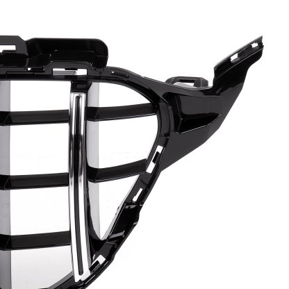 For Mercedes Benz W205 C-Class 2015-2018 Grill GT R Style Front Grille with Star 