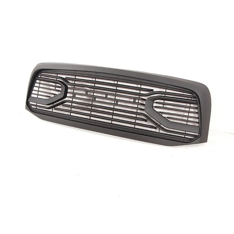For 2006-2008 Dodge RAM 1500 2500 3500 Grill Big Horn Style Front Grille w/ Letters Matte Black