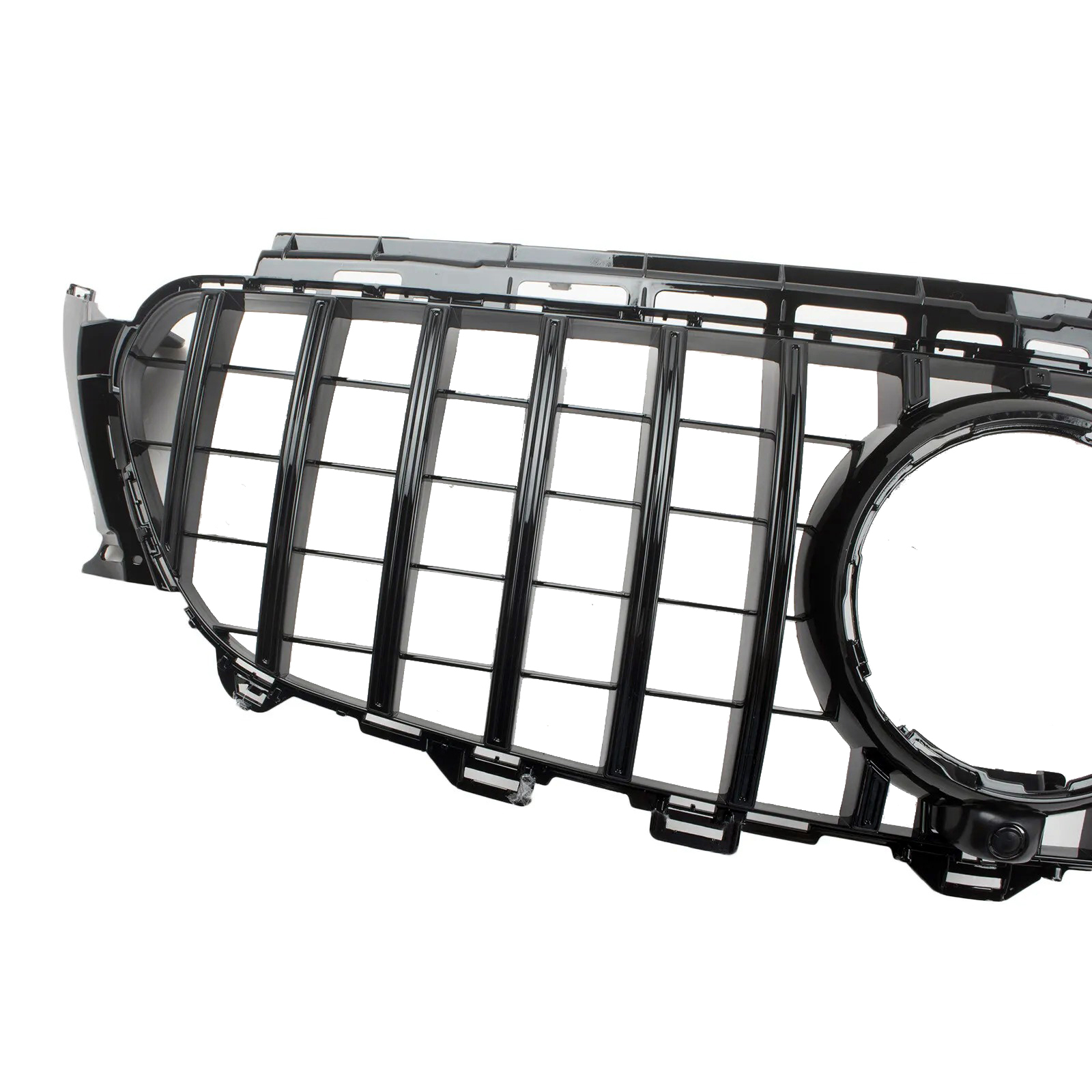 GT Style Grille Gloss Black For 2016-2020 Mercedes W213 E CLASS E200 E300 E350 E43 AMG
