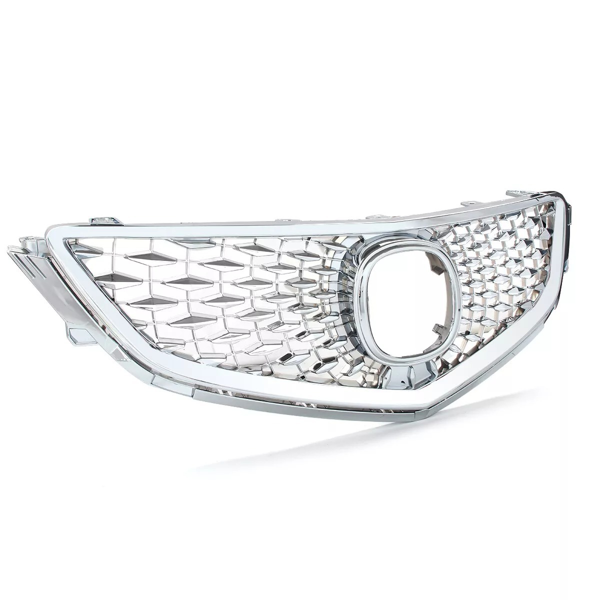  For 2015-2017 Honda Acura TLX Grille Chrome Upgrade 2018 Acura TLX Style Grill with Emblem
