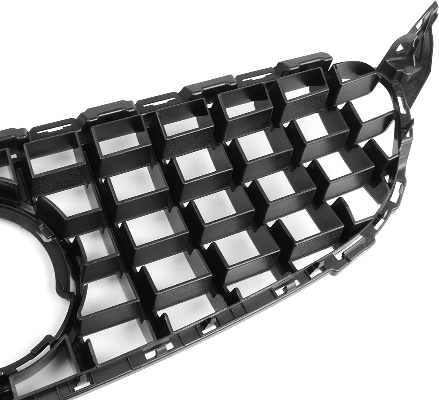 GT R Style Front Bumper Grill for 2015-2018 Mercedes Benz C-Class W205 C205 C300