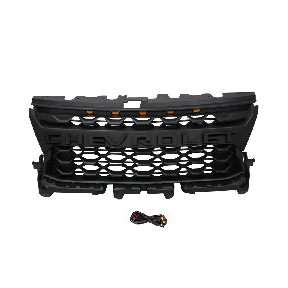 Grille For Chevrolet Chevy Colorado 2021 2022 Front Grill Mesh With Letters