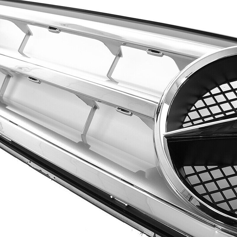 For Mercedes-Benz C Class W204 C250 C300 C350 Front Chrome Grille 2008-2014
