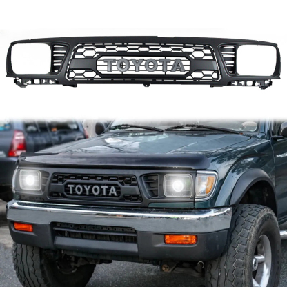For Toyota Tacoma 1995 1996 Front Grill Upper Grille With Letter