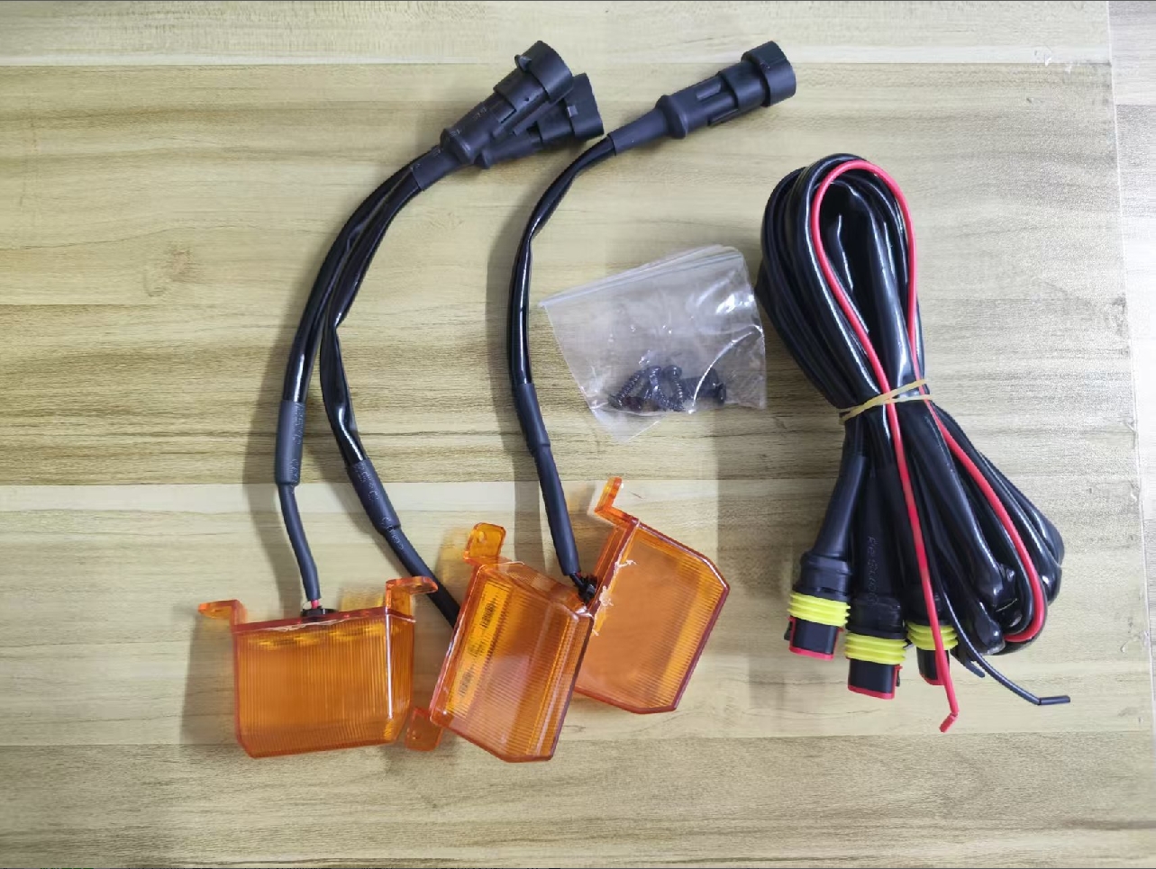 Amber LED Lights For 2022-2025 Toyota Tundra Trd Pro Grill Grille