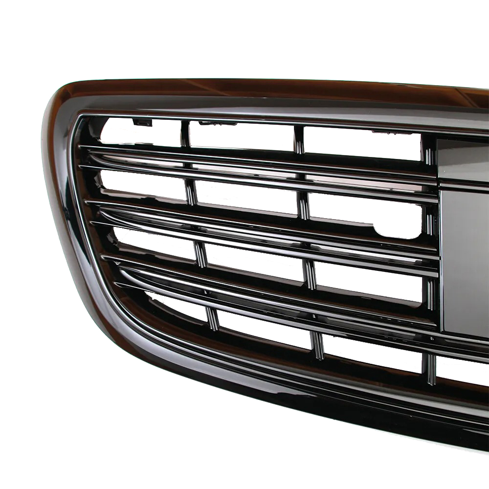 Grille For Mercedes Benz W222 S Class 2013-2020 S560 S450 S600 Grill Gloss Black