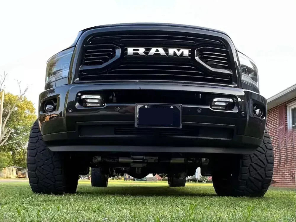 For 2013-2018 Dodge RAM 2500 3500 Grill Big Horn Style Front Grille Gloss Black