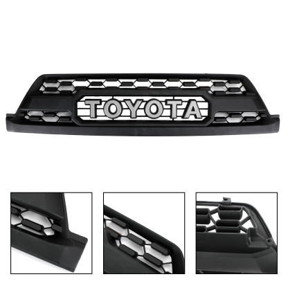Front Grille For Toyota 4Runner 2003-2005 Grill W/ Letters Matte Black