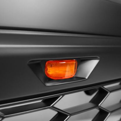 Front Grille For 2008-2010 Ford F250 F350 Super Duty Raptor Style Grill W/ Letters Matte Black