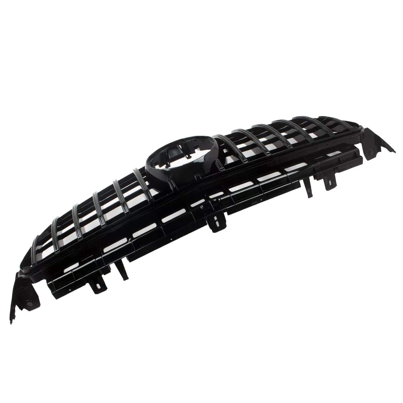 GT Style Grille Gloss Black For 2016-2020 Mercedes W213 E CLASS E200 E300 E350 E43 AMG