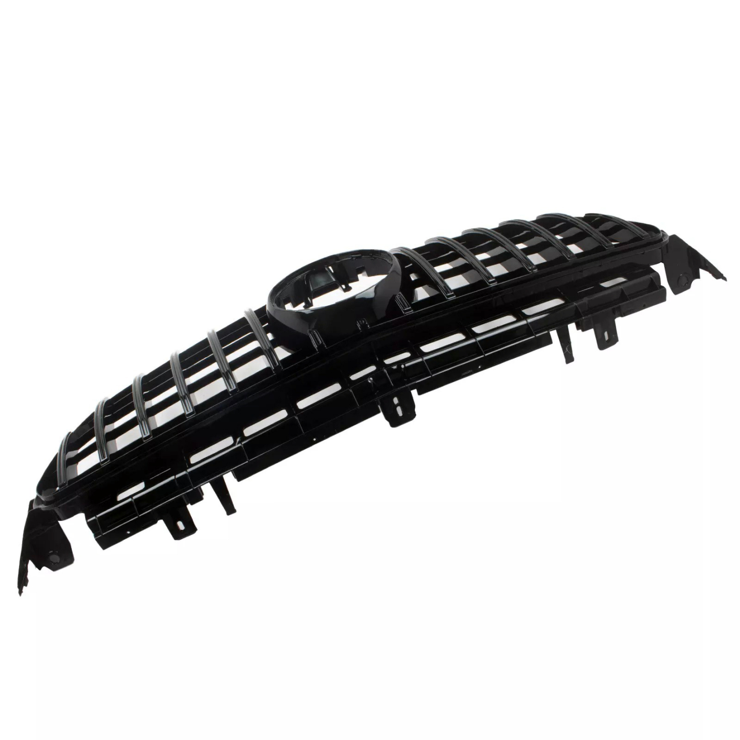 GT Style Grille Gloss Black For 2016-2020 Mercedes W213 E CLASS E200 E300 E350 E43 AMG