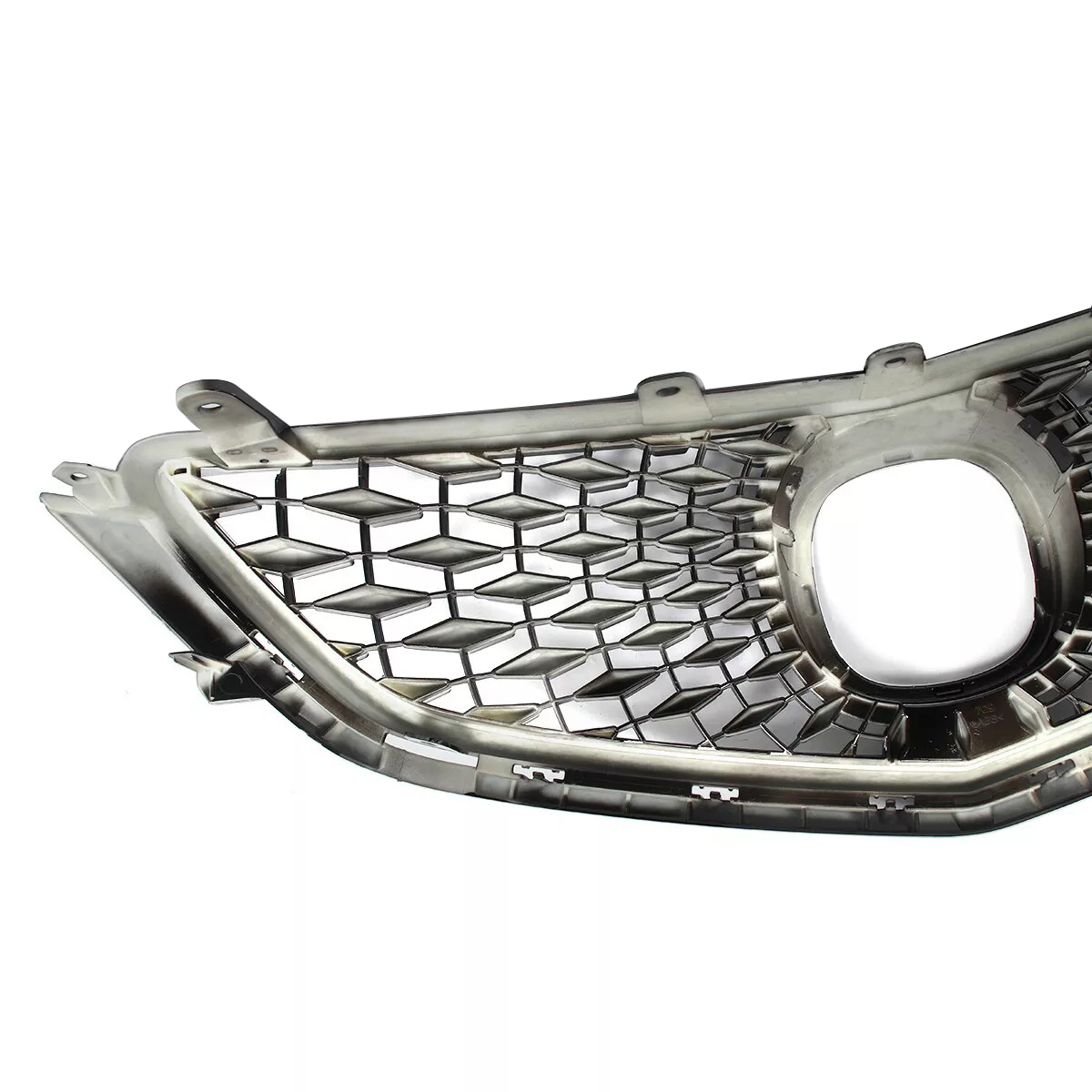 2018 Acura TLX Style Grill with Emblem For 2015-2017 Honda Acura TLX Glossy Black