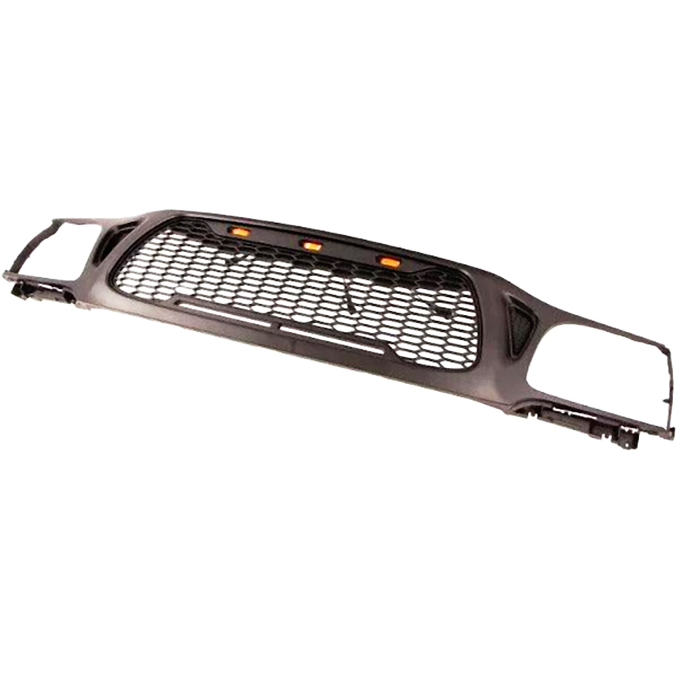 [Copy]Front Grille For Tacoma 2001-2004 Grill Bumper Mesh w/LED Lights Matte Black