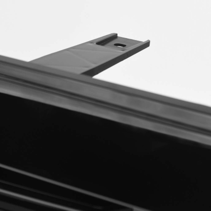 For 2013-2018 Dodge Ram 1500 Front Grille Big Horn Style Grill Glossy Black + Letter Chrome