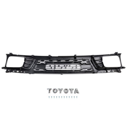 For 1995 1996 Toyota Tacoma Grill Trd Pro Style Front Grille With Letter Matte Black