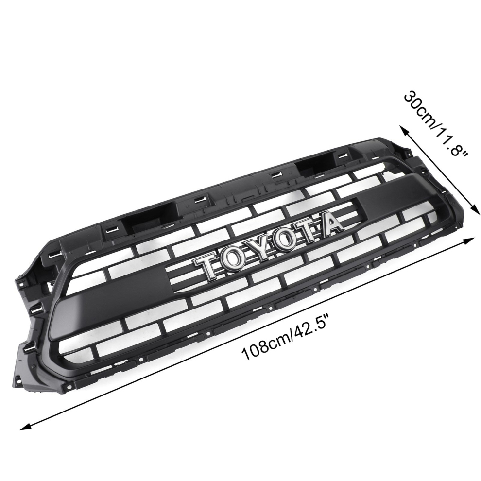 To1200408 For Toyota Tacoma 2012-2015 Grill Front Grille w/ LED Lights & Letter ...