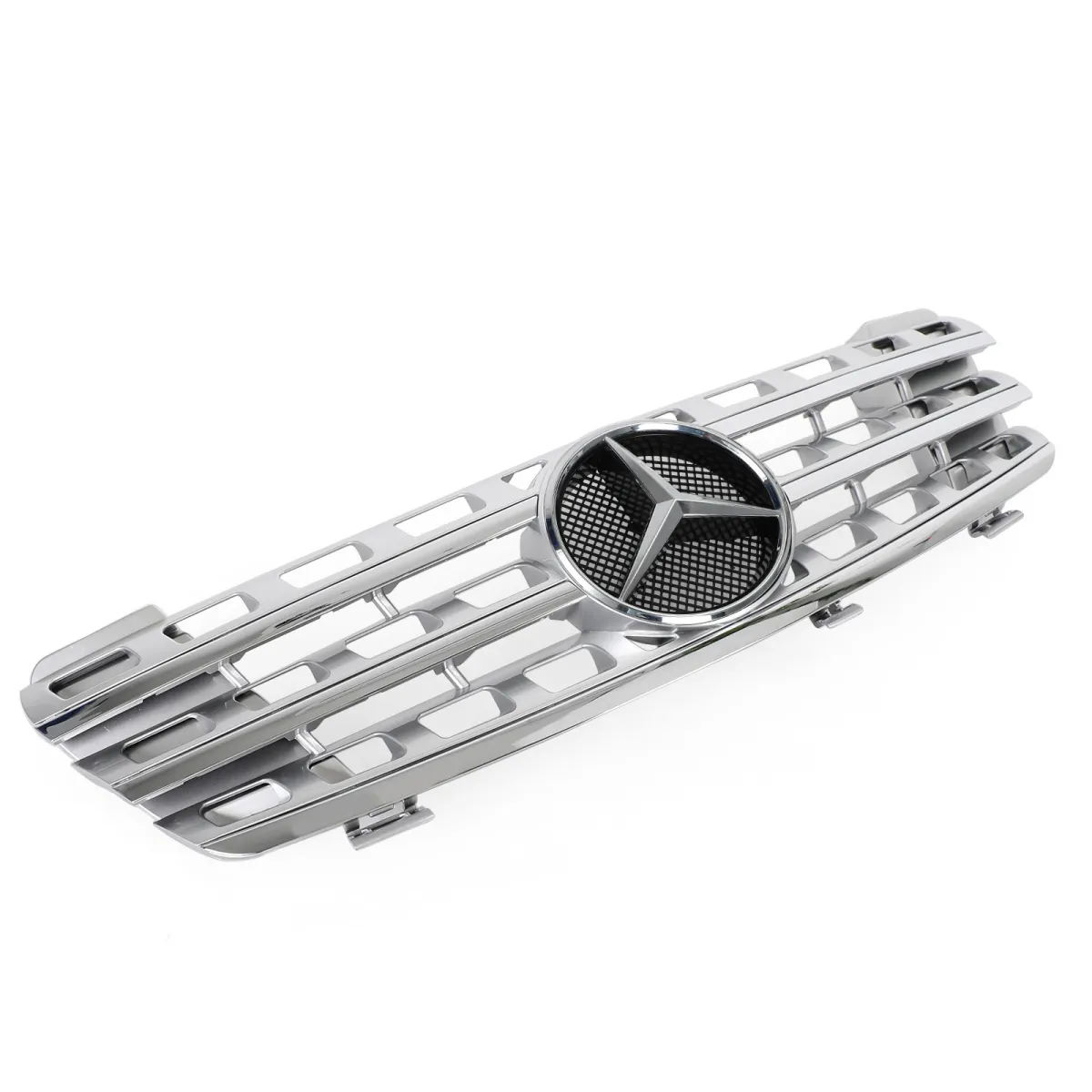For 2005-2008 Mercedes Benz W164 ML300 ML320 ML350 ML550 Grill Front Grille W/ Emblem