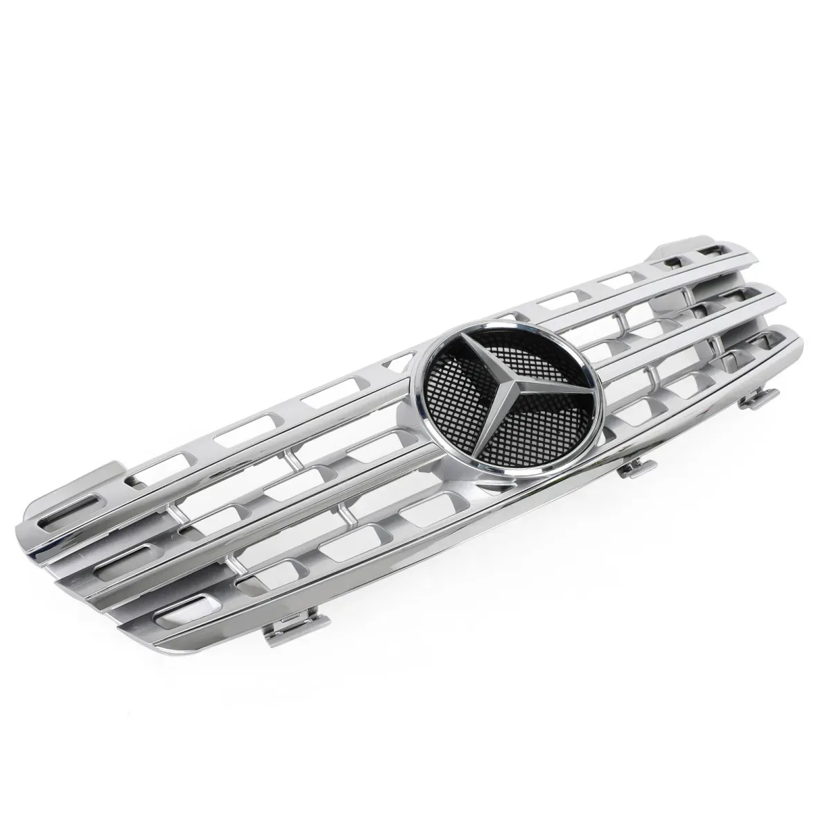 For 2005-2008 Mercedes Benz W164 ML300 ML320 ML350 ML550 Grill Front Grille W/ Emblem