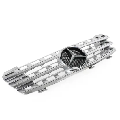 For 2005-2008 Mercedes Benz W164 ML300 ML320 ML350 ML550 Grill Front Grille W/ Emblem