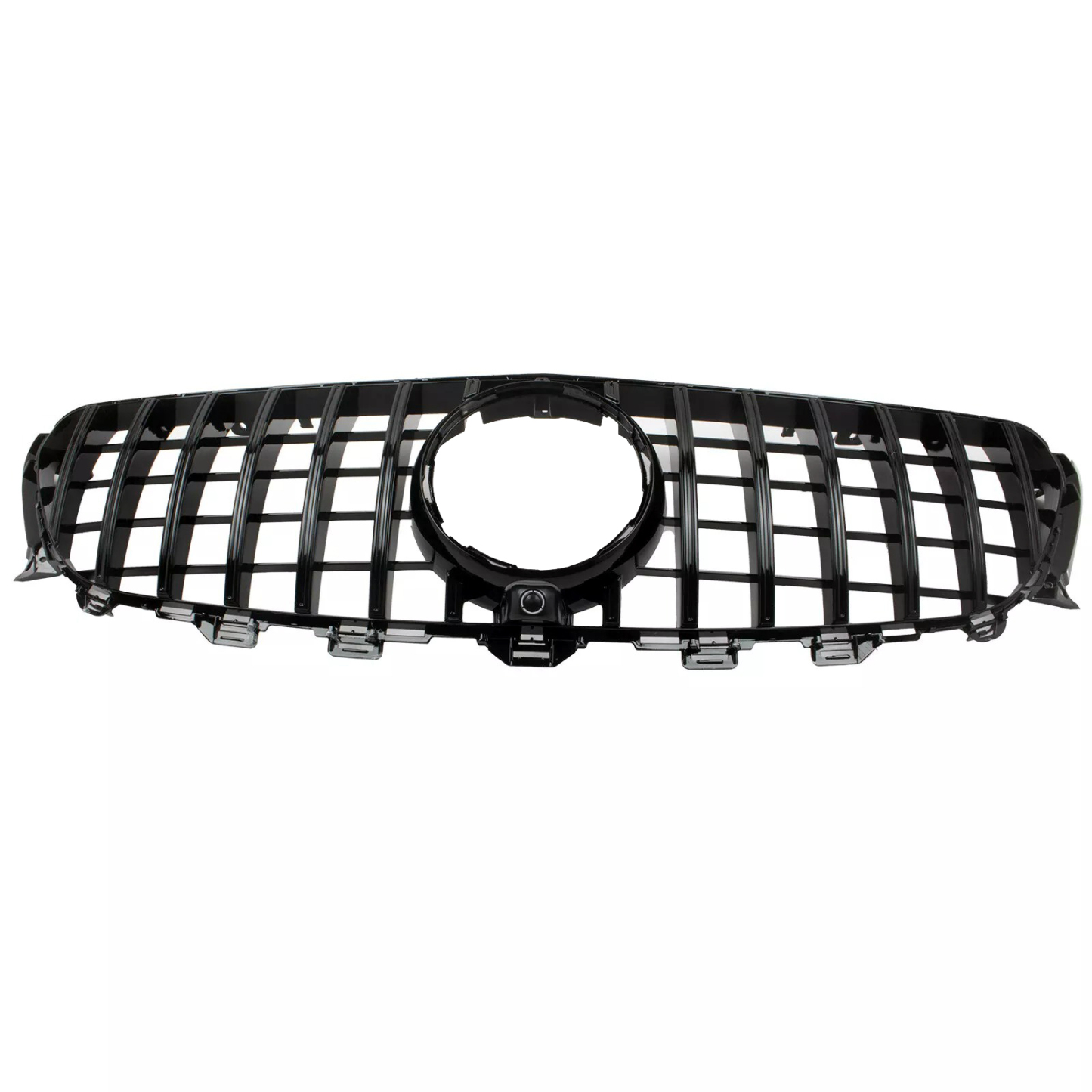 GT Style Grille Gloss Black For 2016-2020 Mercedes W213 E CLASS E200 E300 E350 E43 AMG