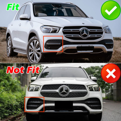  GT R Front Bumper Grille For Mercedes Benz W167 GLE-CLASS GLE350 GLE450 2020-2022