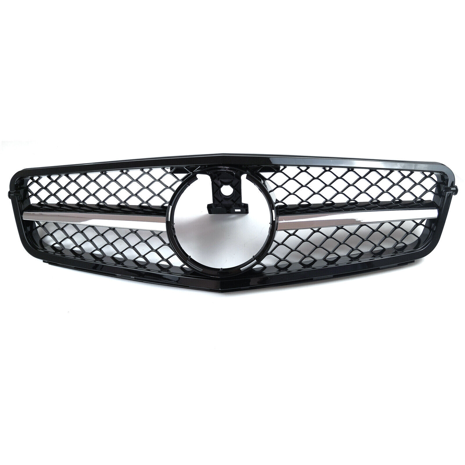 AMG Style Front Grill w/Badge For Mercedes Benz W204 C-CLASS C300 C350 2008-2013 Grille