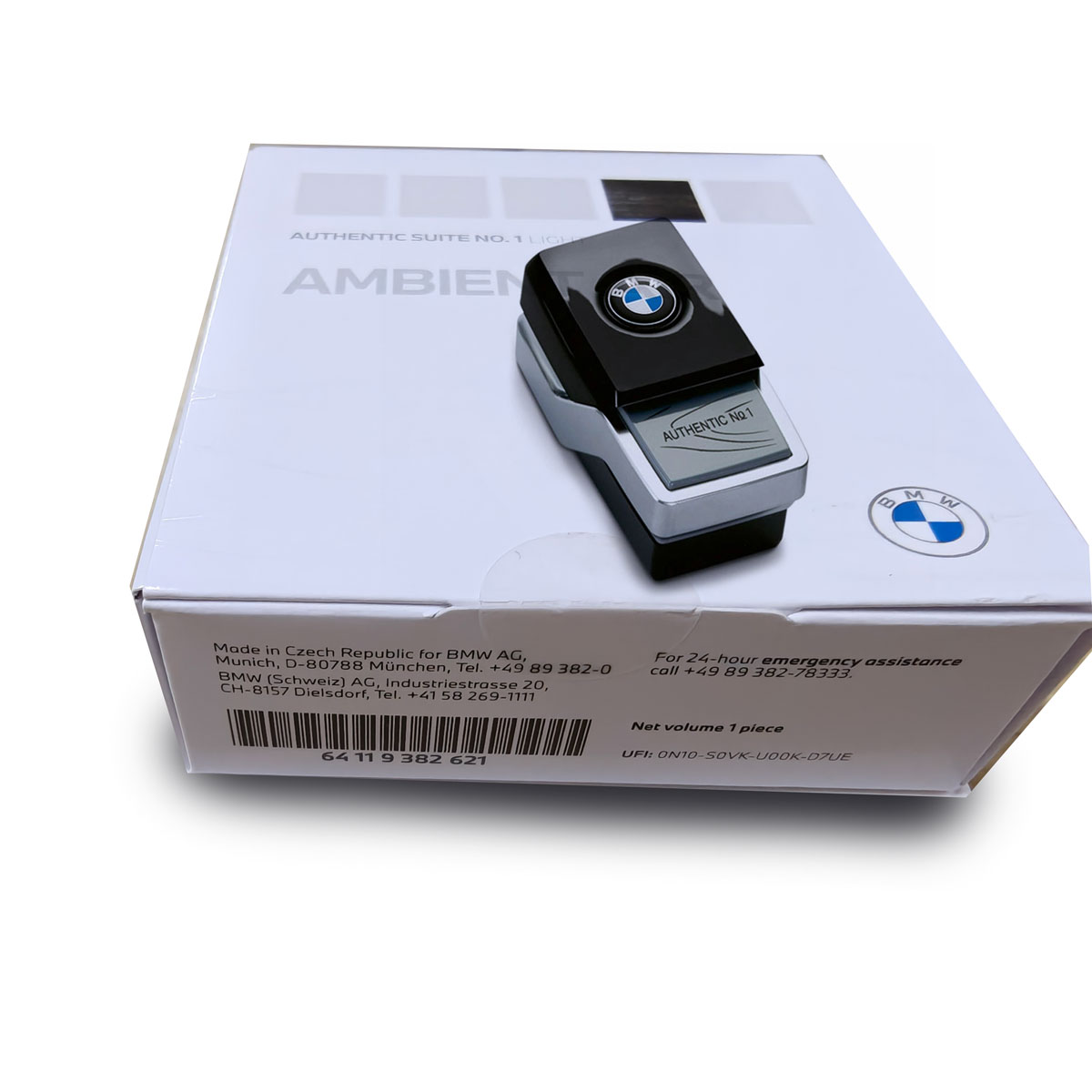 Genuine BMW Ambient Air Scent Authentic Suite No. 1 - 64119382621