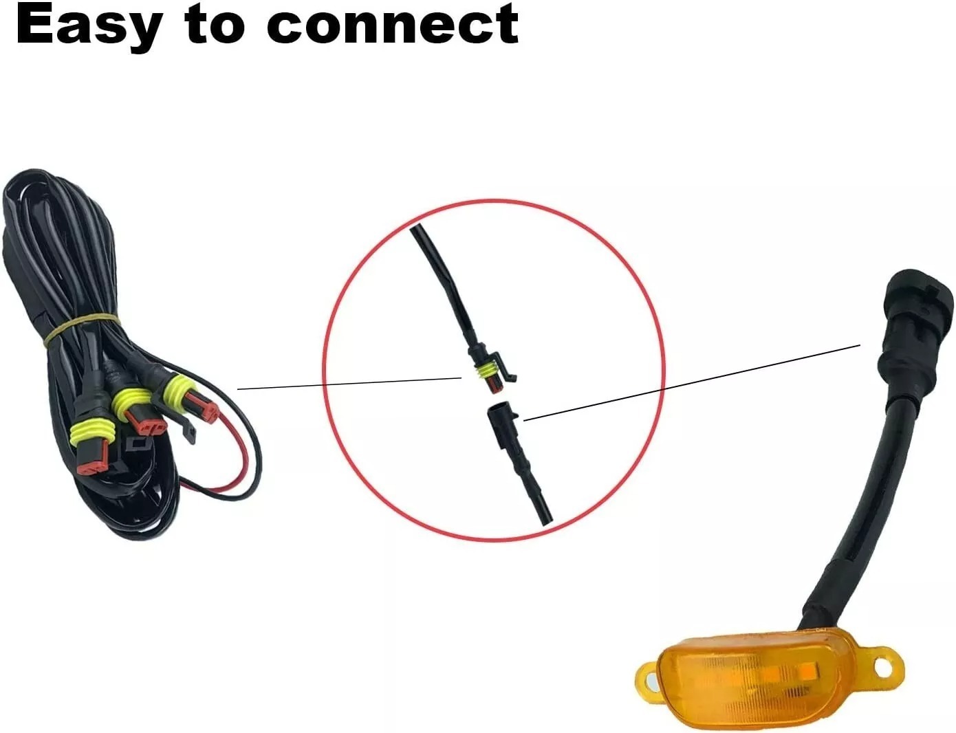 Amber Grill Lights for F150 Raptor Grill LED Lamps Ram 1500 2013-2018 Front Grille Car Accessories