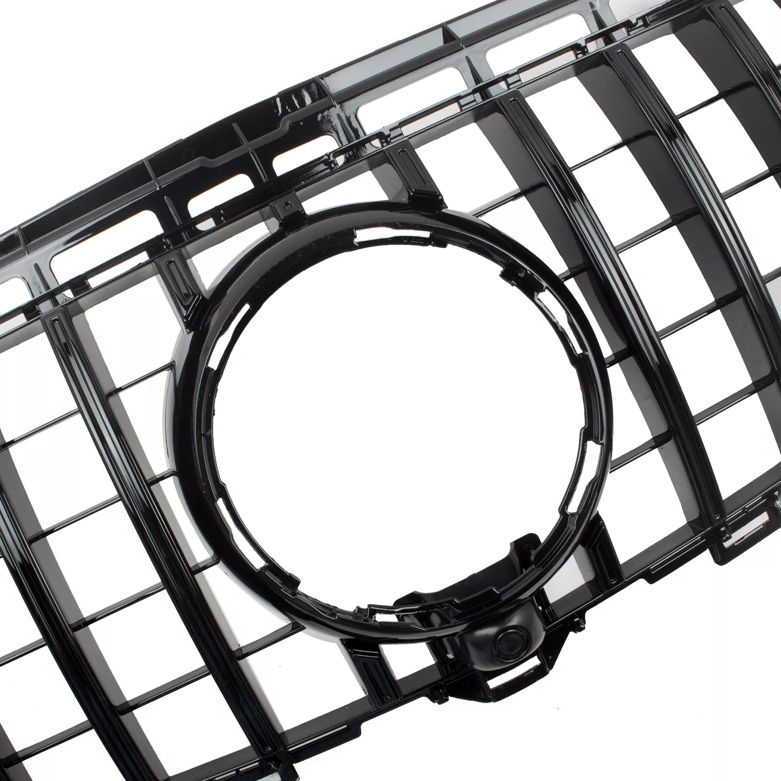 GT Style Grille Gloss Black For 2016-2020 Mercedes W213 E CLASS E200 E300 E350 E43 AMG