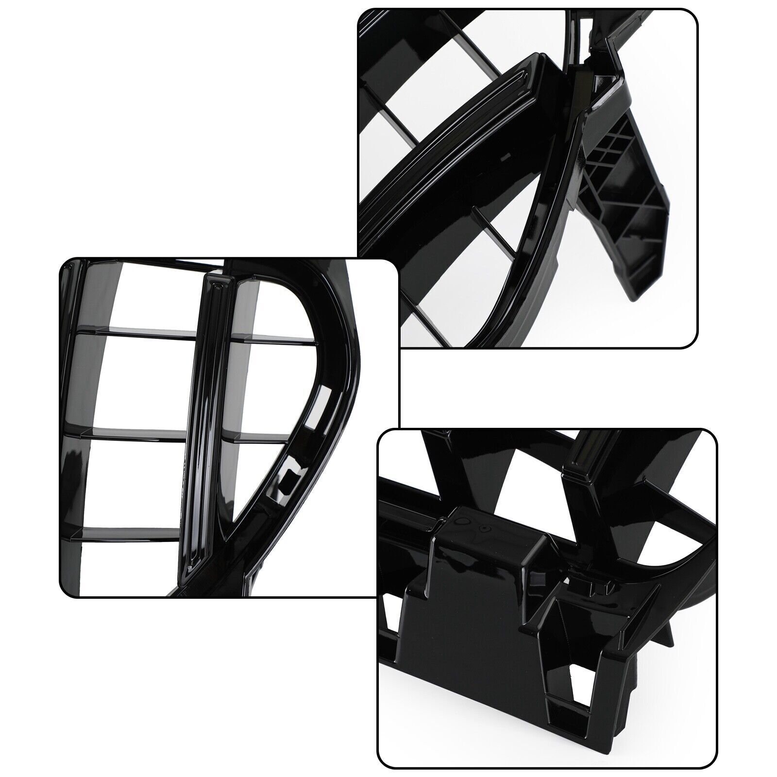 GT R Front Grill W/Emblem For Mercedes Benz W117 CLA Class CLA250 2013-2019