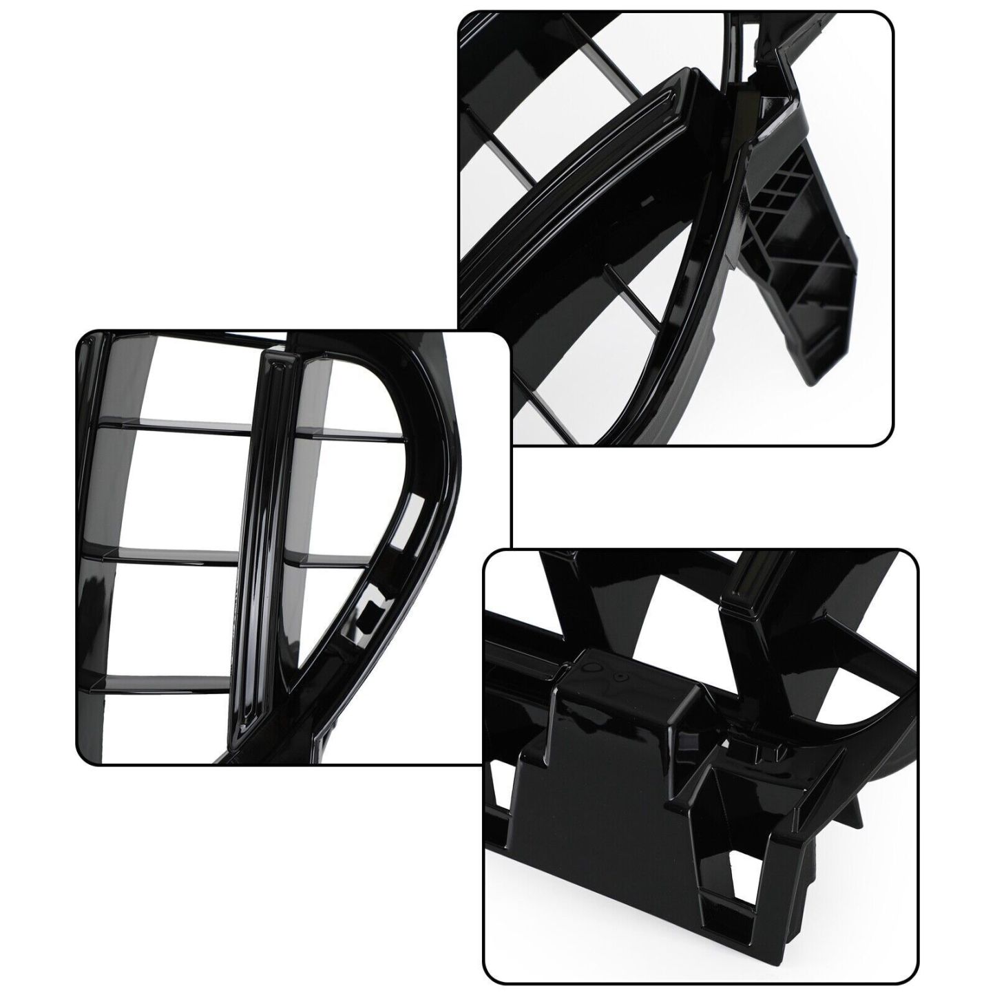 GT R Front Grill W/Emblem For Mercedes Benz W117 CLA Class CLA250 2013-2019