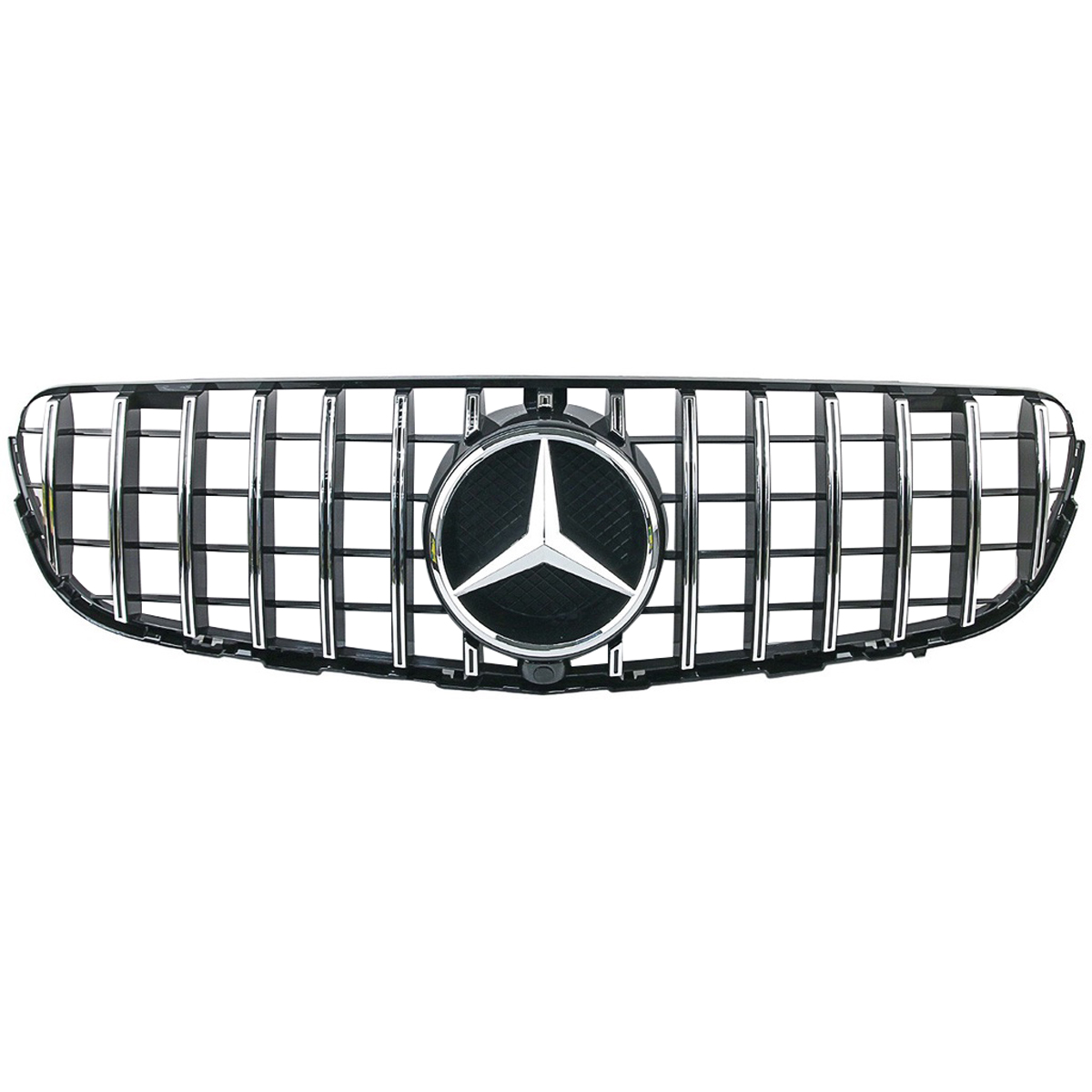 GTR Grille W/Emblem for Mercedes Benz X253 GLC-CLASS GLC300 GLC43 2015-2019 
