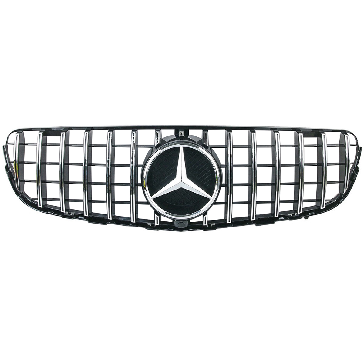 GTR Grille W/Emblem for Mercedes Benz X253 GLC-CLASS GLC300 GLC43 2015-2019 