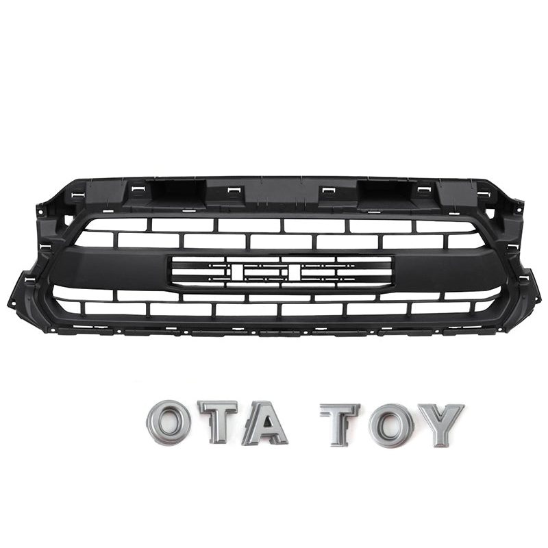 Front Grille For Toyota Tacoma 2012-2015 Grill Mesh with Letter Matte Black