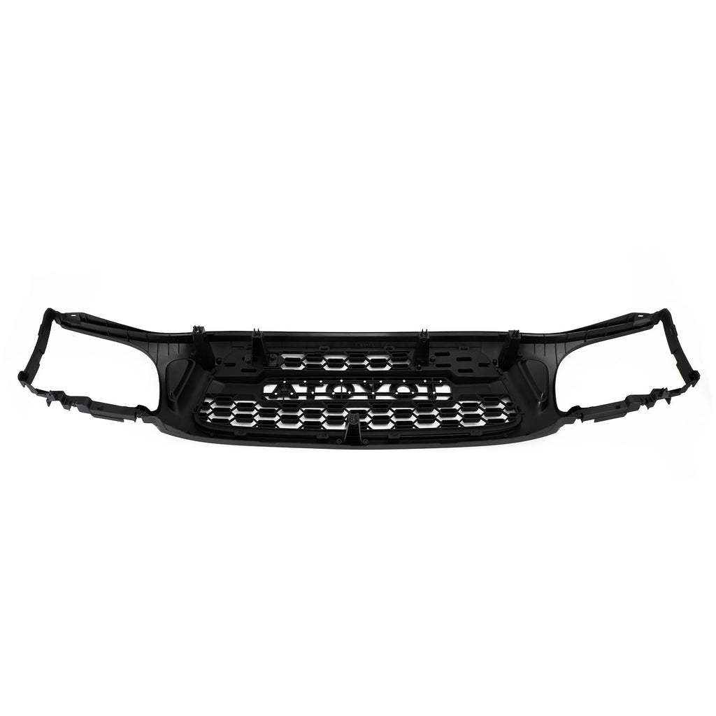 Front Grille For Tacoma 2001-2004 Grill Bumper Mesh w/Letter Matte Black