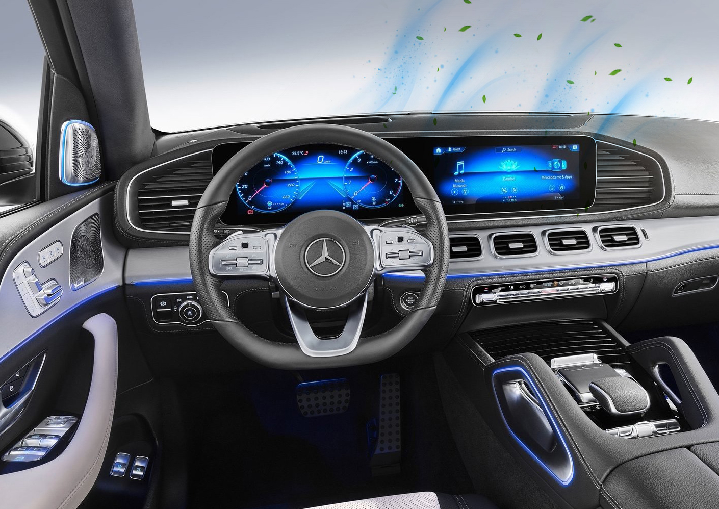 Mercedes-Benz Air Balance Interior Fragrance Bottle Sparts Mood Interior Perfume A0008990188