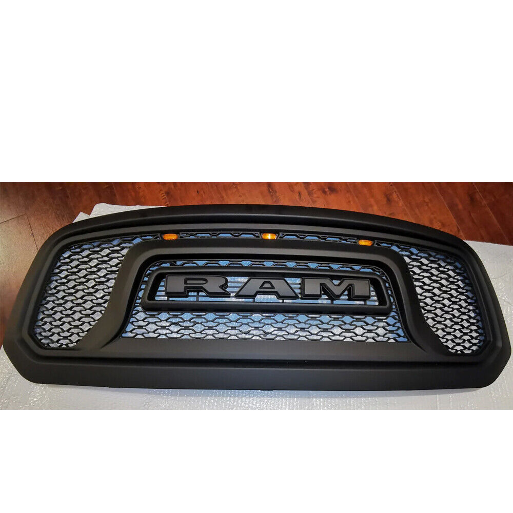 For 2013-2018 Dodge RAM 1500 Rebel Style Front Grille w/ Letter