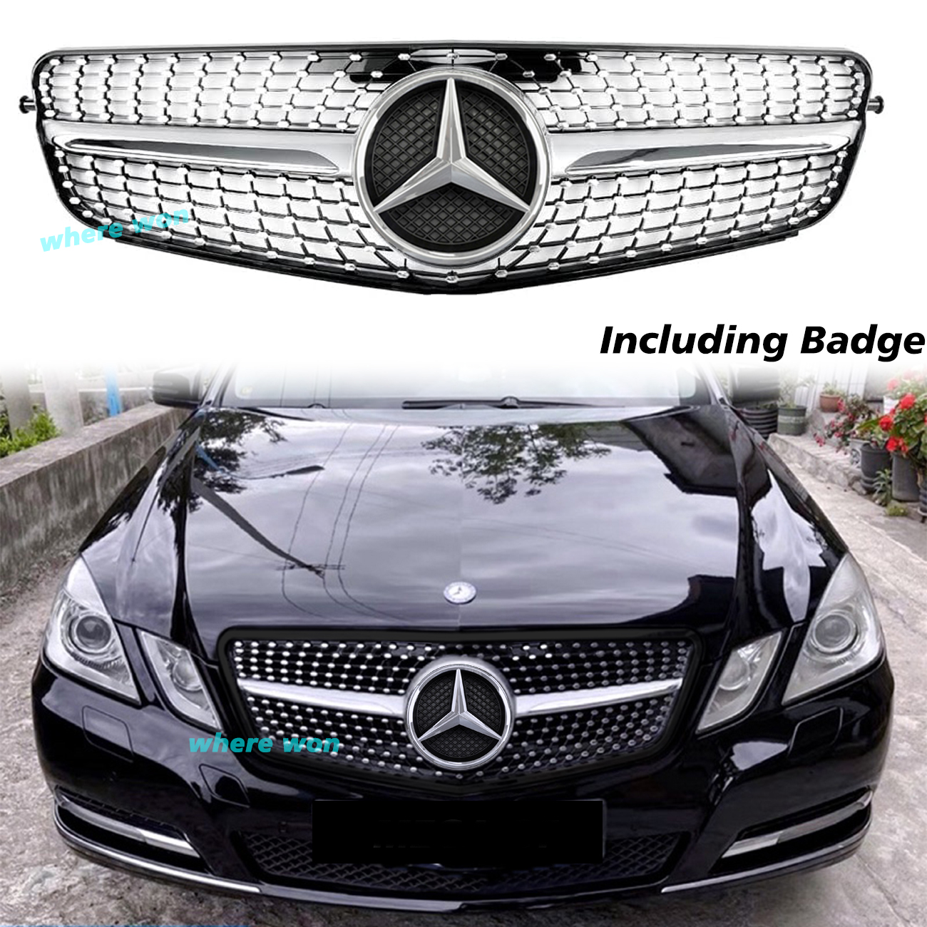 Benz W212 Grille – WhereWon Auto