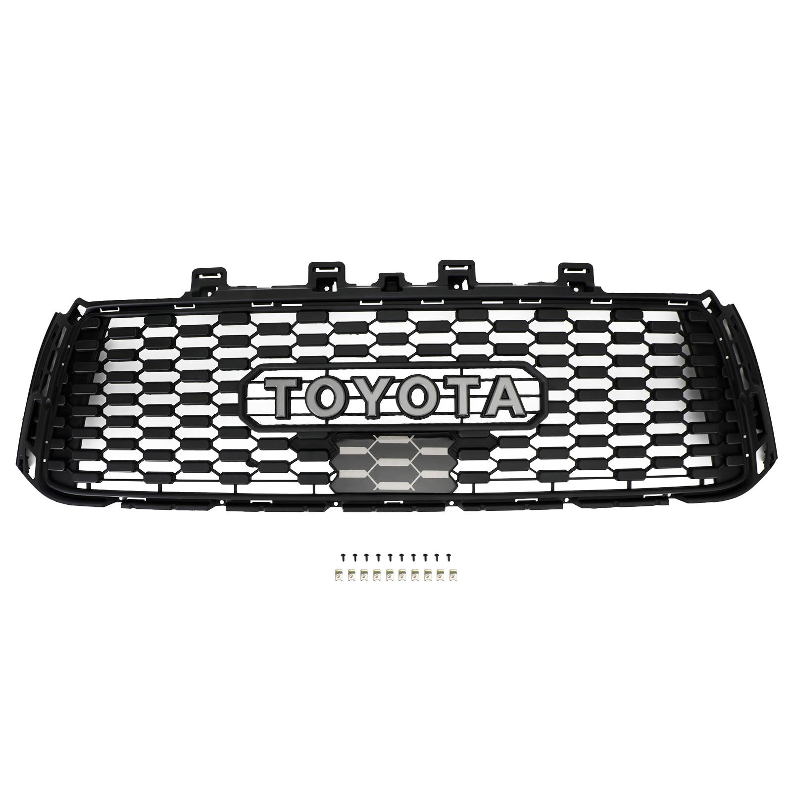 Front Grille For 2010-2013 Toyota Tundra Trd Pro Grill W/ LED Lights