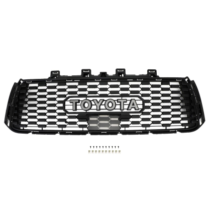 Front Grille For 2010-2013 Toyota Tundra Trd Pro Grill W/ LED Lights