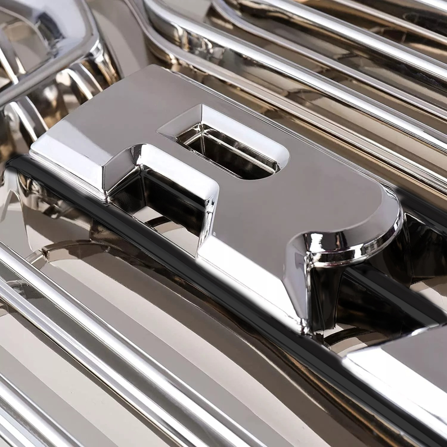 Front Grille for 2013-2018 RAM 2500 3500 Big Horn Style Chrome Grill W/ Letters