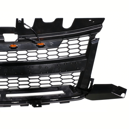 Front Grille For Chevrolet Colorado Z71 WT LT 2015-2020 Upper Grill with LED Light