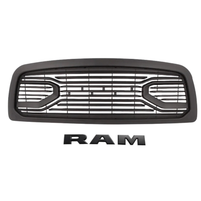 Front Grille For 2009-2012 DODGE RAM 1500 Big Horn Style Grill W/ LED